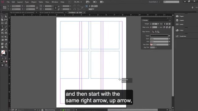 Gridify Behavior in InDesign cc смотреть онлайн