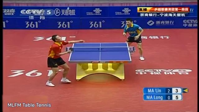 Ma Long vs Ma Lin | INCREDBLE 2011 Throwback Match смотреть онлайн