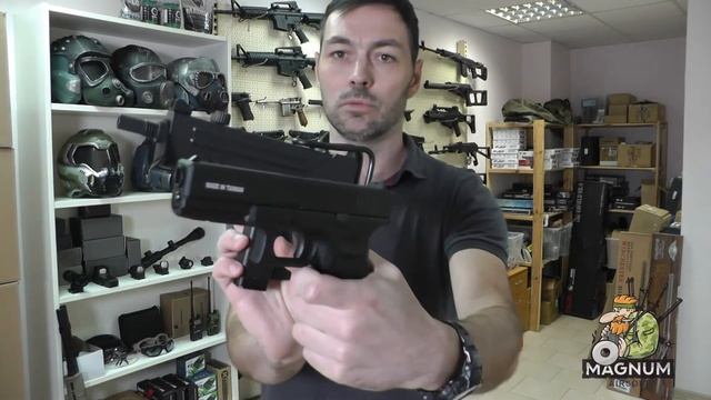 Страйкбольный Ingram M11 Gas Blow Back Maruzen