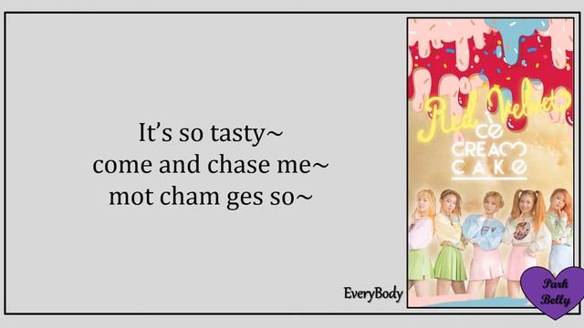 Red Velvet (레드벨벳) – Ice Cream Cake (easy Lyrics)