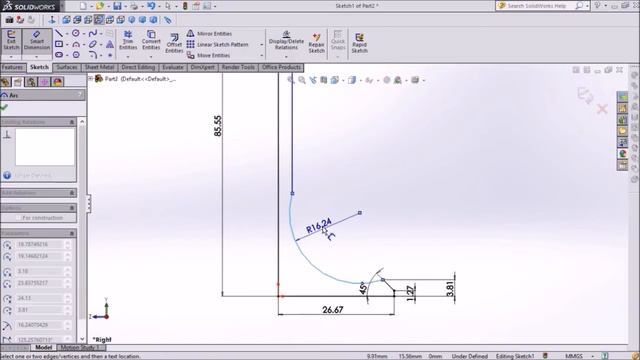SolidWorks Tutorial Engine Valve смотреть онлайн