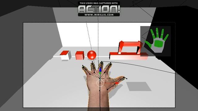 Blender Hand Model + Rig + Animation + Interaction with 3D models in BGE смотреть онлайн