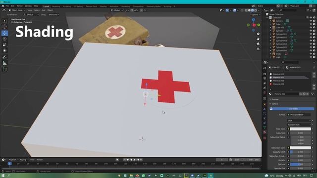 I MADE A MED KIT IN BLENDER /backrooms game progress 1# смотреть онлайн