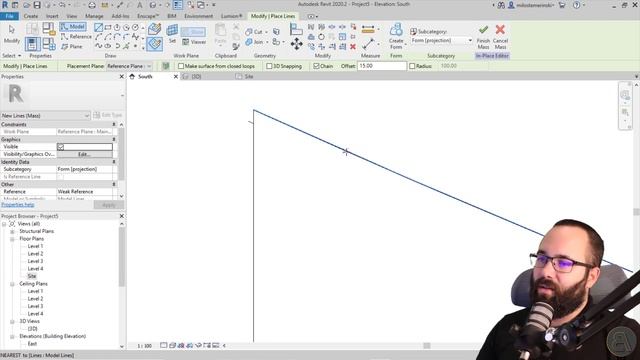 Landscape Integrated Building in Revit Tutorial смотреть онлайн