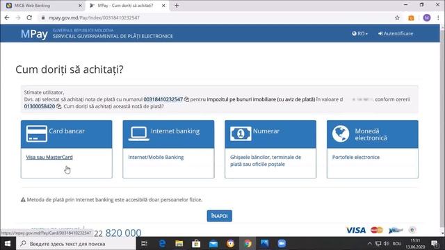 2. Impozitului Pe Bunurile Imobiliare - Achitare Online