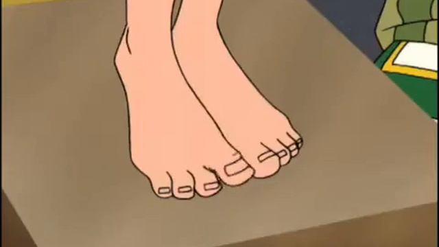 Braceface Sharon Is Wiggling Her Toes Scene