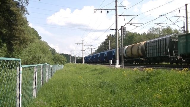 Электрововоз ВЛ10 - 1419 на главном ходу/Electric locomotive VL10 - 1419 at the main run смотреть онлайн