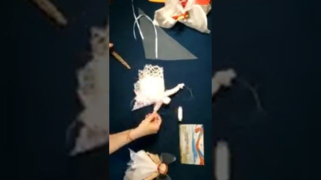 Как сшить нежного ангелочка из кусочков ткани смотреть онлайн