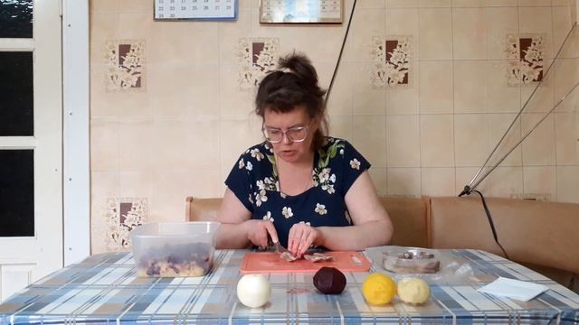 Рубленая селёдка