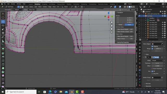 How to Solidify a mesh for 3D Printing in Blender | Tutorial смотреть онлайн
