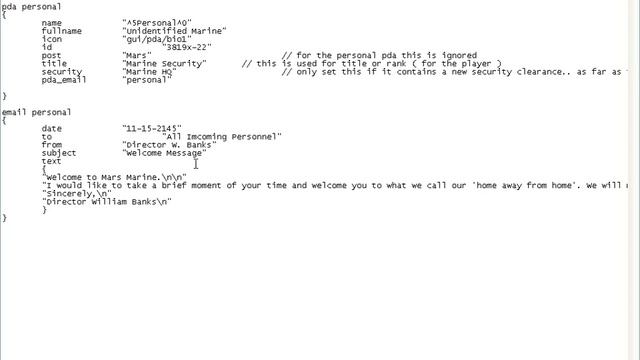 Doom 3: Working with PDAs
