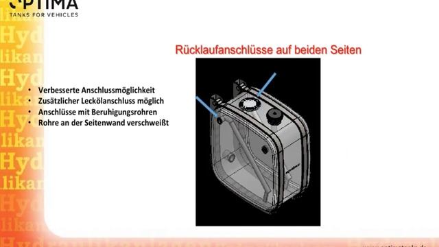 OPTIMA TANKS INNOVATION -HYDRAULIC OIL TANK -Ölbehälter -Hydraulikbehälter смотреть онлайн