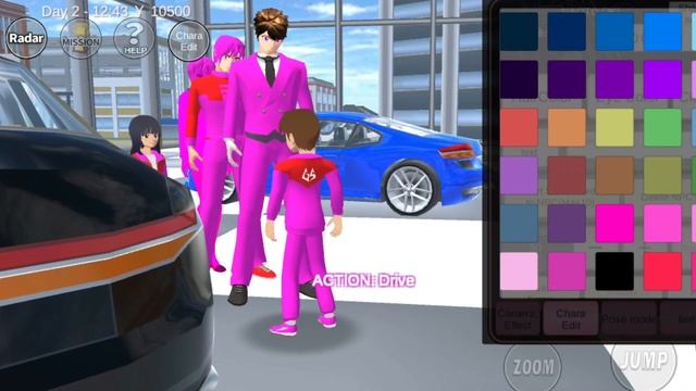 Ke Shorum Beli Mobil Baru - Sakura School Simulator gameplay walkthrough no commentary смотреть онлайн