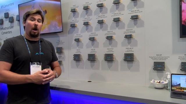 AJA FiDO SDI / Optical Fiber Extenders | InfoComm 2018 смотреть онлайн