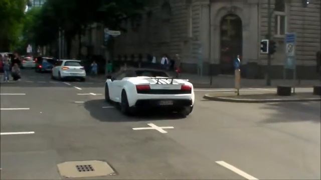Supercars in Düsseldorf 2013 :Prior Design R8,LP570-4,MP4-12C Spider,458 and More! смотреть онлайн