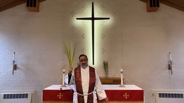 Service Of The Word For Palm Sunday