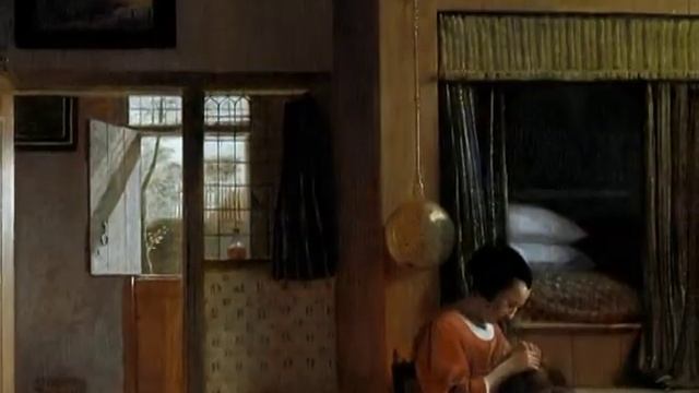 Dom Veteranov Theme by John Sokoloff -Pittore Pieter de Hooch смотреть онлайн