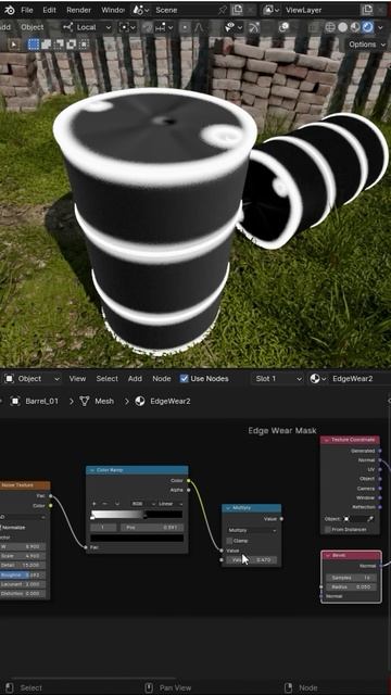 Procedural Edge Wear in Blender - Short Version смотреть онлайн