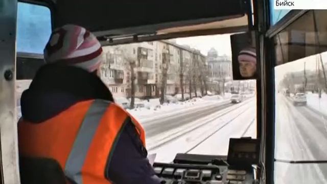 Трамвай здоровья курсирует в Бийске смотреть онлайн
