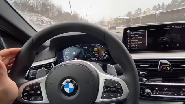 New BMW 545e X-Drive 2021 смотреть онлайн