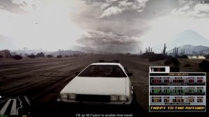 GTA V PC Mods - BACK TO THE FUTURE DELOREAN TIME MACHINE MOD GAMEPLAY!