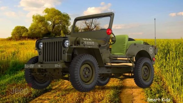 Learn Military vehicles for Children in English | Learning Sounds and names Transport