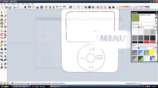 how to create an iPod in Sketchup смотреть онлайн