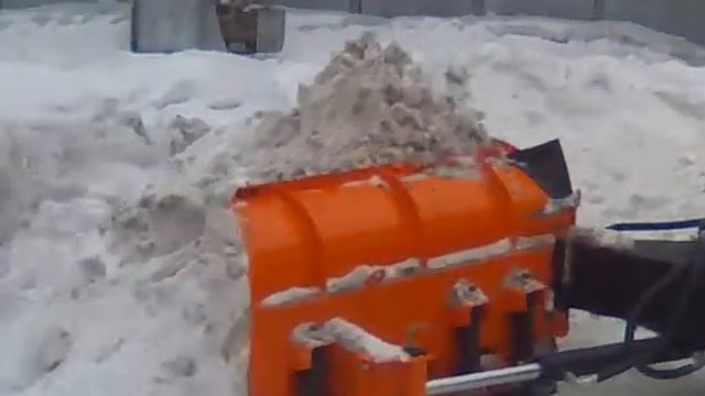 снежный отвал на ANT3000 смотреть онлайн