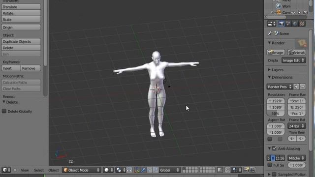 How to import MakeHuman to Blender and announcements смотреть онлайн