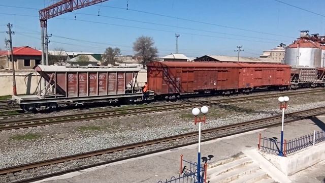 Poyezd Tuzuvchisi Ishi-                                           Работа составителя поездов