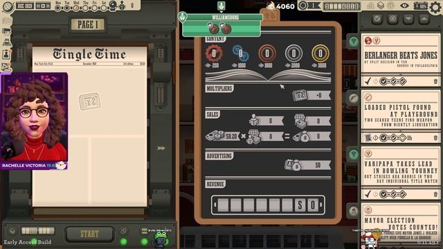 🔴 ASMR LIVE - Let's Start A News Paper Together - News Tower Early Access Gameplay | VTuber смотреть онлайн