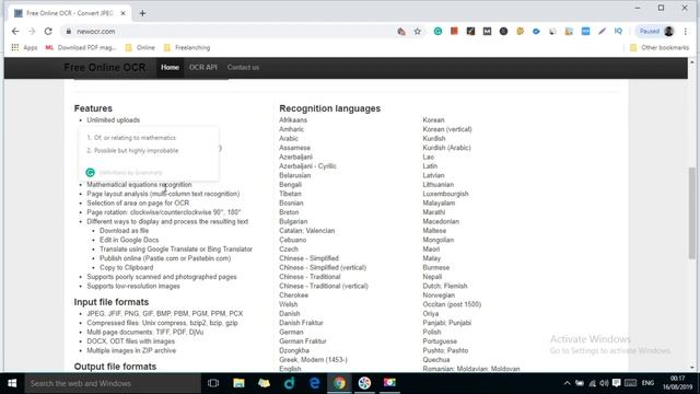 Convert Image To Text Online। Hindi OCR Online । Convert Any Language Image Into Text