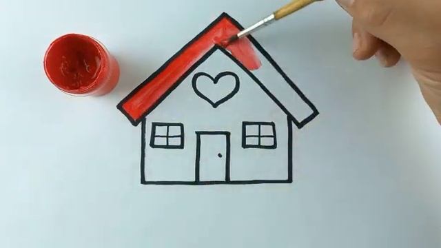 Home drawing and coloring for children / Домашнее рисование и раскраски для детей смотреть онлайн