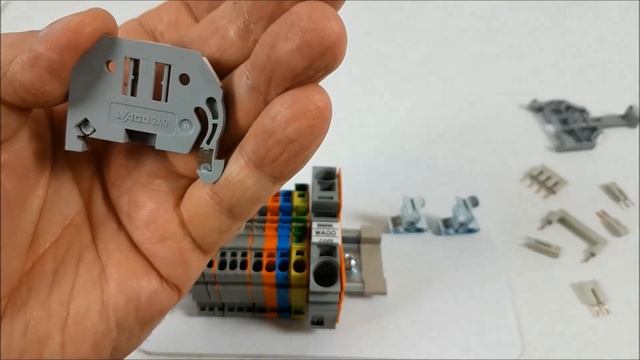 Rozdzielnica elektryczna - Złączki listwowe TOPJOB® S z zaciskiem Push in CAGE CLAMP® WAGO смотреть онлайн
