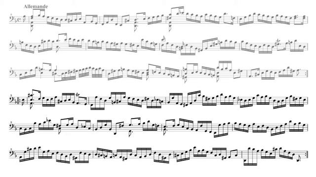 J. S. Bach - Allemande (Cello Suite No.2, BWV 1008) - Transcription for Melodica смотреть онлайн