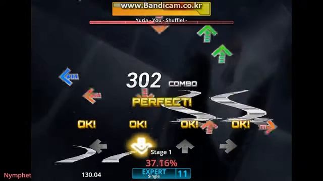 Shuffle Anime OP - YOU By StepMania Option Play.