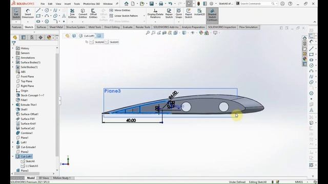 DIY 3D Printed Drone Design In SolidWorks (Part 6: Structure | Wing) смотреть онлайн