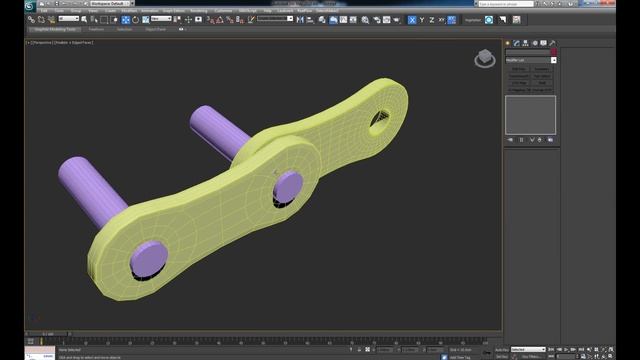 3DS Max Modeling a Motorcycle Chain смотреть онлайн