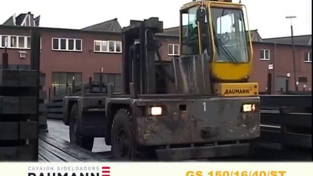 Baumann Cavaion Seitenstapler, Sideloaders, steel applications смотреть онлайн