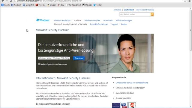 Tutorial : Wo kann man sich ein kostenloses Antiviren Programm downloaden? смотреть онлайн