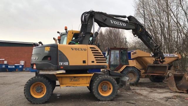 VOLVO EW140B смотреть онлайн