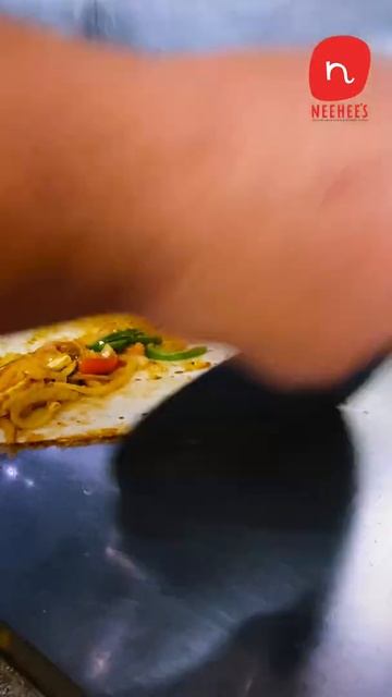 #WATCH How To Make CHILI MILI PANEER DOSA WRAP | South Indian Food |Street Food India | NEEHEE'S DI