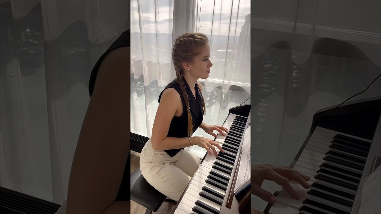 30 секунд прекрасного ⬛ #piano #girl #music  #девушка #пианистка #концерт