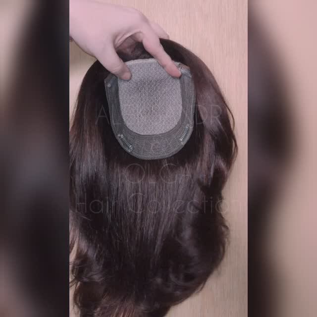 ПОЛУ-ПАРИК combo - на моно (с имитацией кожи головы) #полупарик #натуральныйпарик #изделияизволос смотреть онлайн