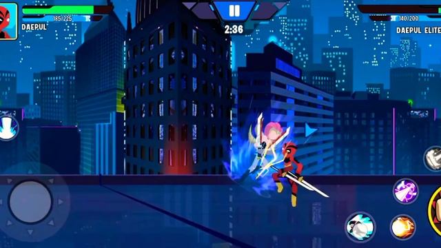 Stickman Heroes Fight - Super Stick Warriors Gameplay смотреть онлайн