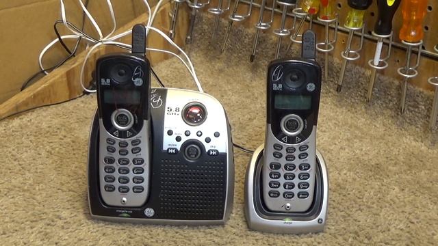 General Electric 25861GE3-B 5.8 GHz Cordless Phone with Digital Messaging System | Initial Checkout смотреть онлайн