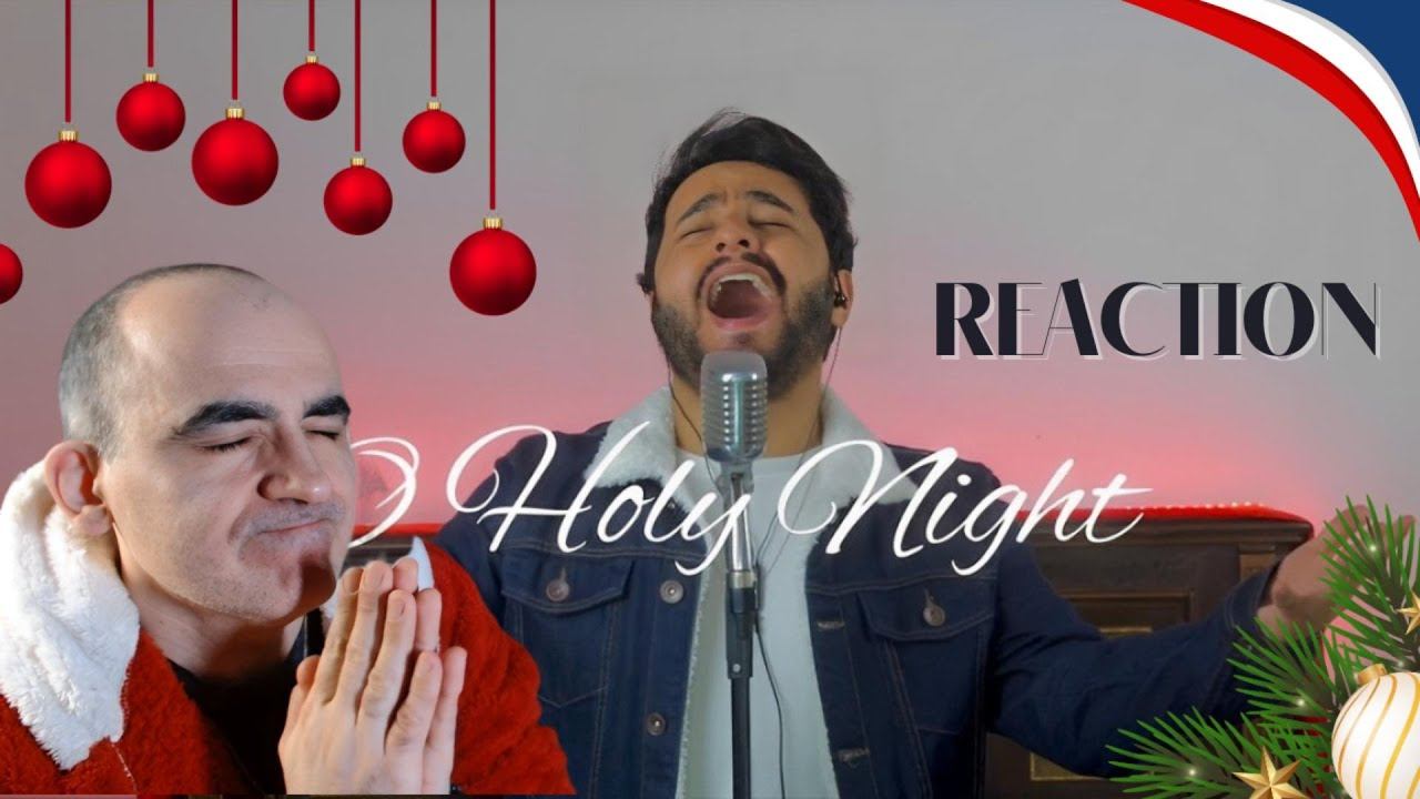 O Holy Night - Gabriel Henrique ( Cover Mariah Carey)║ Réaction Française ! смотреть онлайн