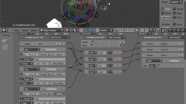#11 Künstliche Intelligenz - Blender Logic Bricks Grundlagen Tutorial - Deutsch смотреть онлайн