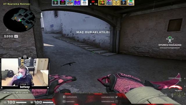 XANTARES Plays Faceit [Dust 2]