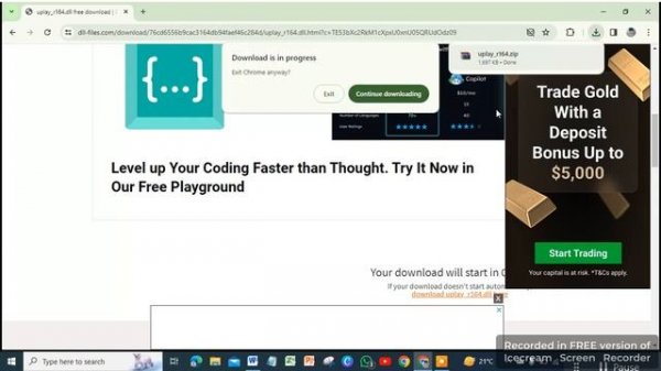 the code execution cannot proceed because uplay_r164.dll was not found |Fix uplay_r164.dll| fix 202